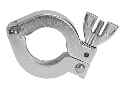NICKLE PLATED HINGED CLAMP Cover Image