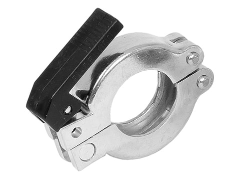 BLACK TOGGLED HINGED CLAMP Cover Image